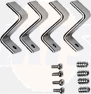 Duravit Starck Me by Fixing 0050280000 for recessed basin natural stone slabs