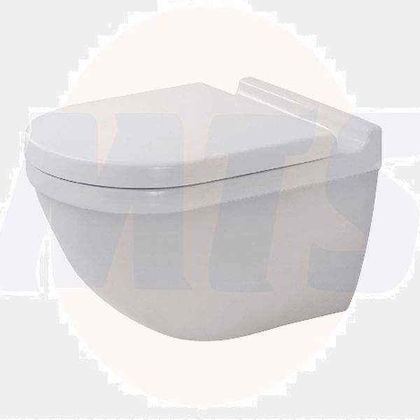 DURAVIT STARCK 3 TOILET SEAT AND COVER WITH FITTINGS  0063810000 