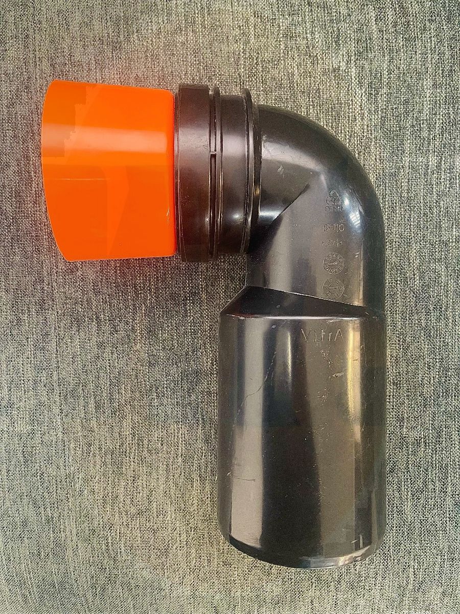 VITRA 426056YP 90 DEGREE SOIL PIPE USED ON 740 & 748 FRAME ONLY