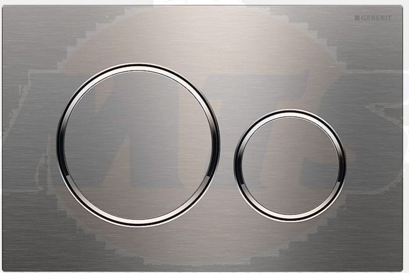 Geberit Sigma20 flush plate for dual flush, round new