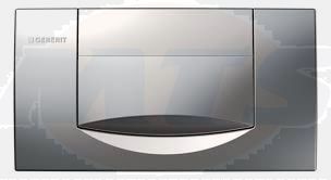 Geberit 115222461 cover plate 200F satin gloss chrome