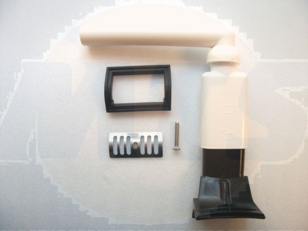 118837 Blanco overflow rectangular curved with ball joint BLANCO118837