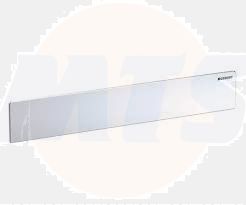 ready-to-fit set for wall drain, cover made of polished stainless steel  154.342.00.1