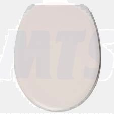 Wirquin Melody white seat and cover with stainless steel hinge with Lock 20120350