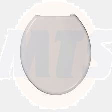 Wirquin Flamenco white seat and cover with top fix stainless steel hinge with Lock+ -20120363