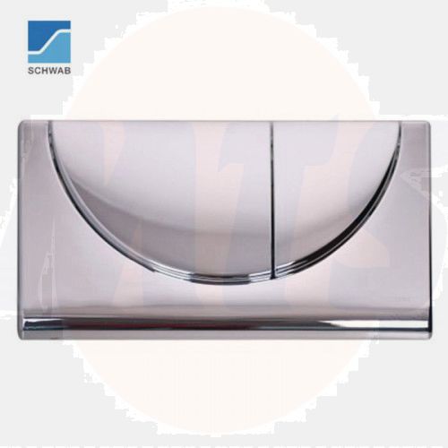 Schwab Viva Duo Flush Plate Chrome  227203