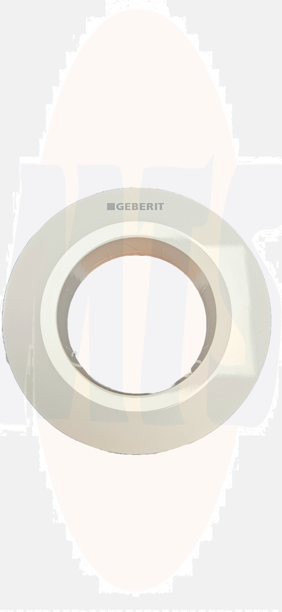 Geberit Type 01 concealed actuator collar - alpine white 242.961.11.1 / 242961111