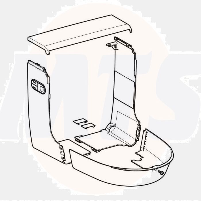 Geberit 243.102.11.1 Aquaclean Design Cover Mera 243102111