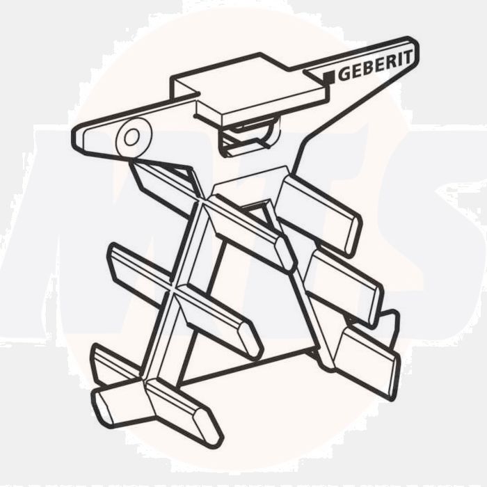 Geberit 243.125.00.1 Comb Insert For Floor Drain