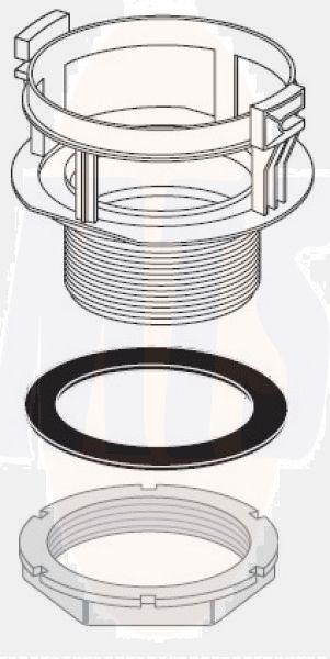 251166 Schwab bottom valve to AP cistern with flange