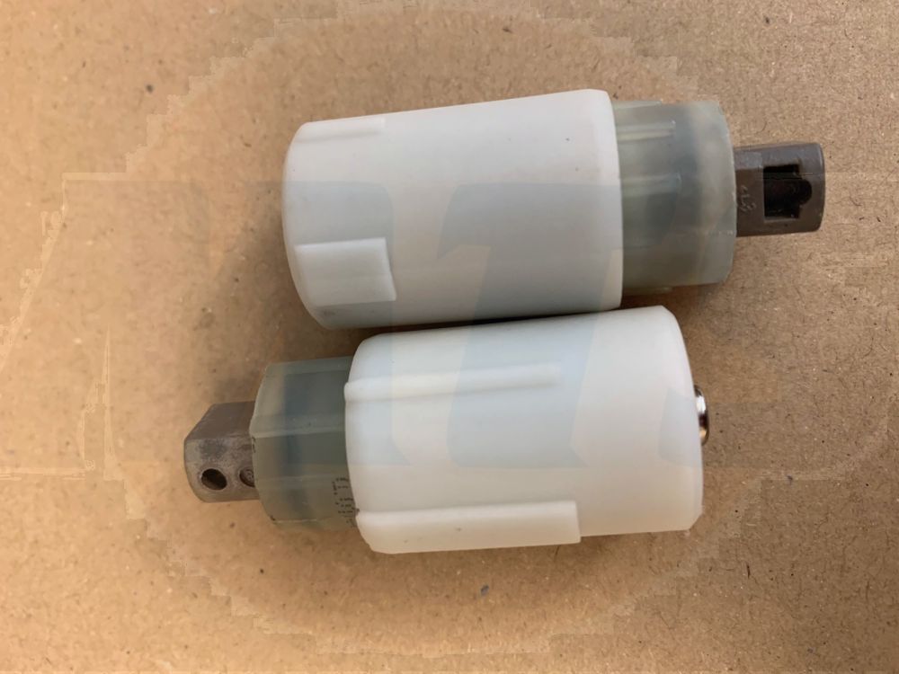 313194 Vitra Soft-close damper set Type 2- The gray colored damper closes slowly 64-72-73