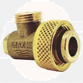 Grohe 42234 Brass Locking Nut For Inlet Valve 42234000 Bathroomsuites