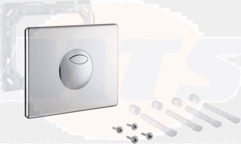 Grohe 42303 Skate Air D/F Vertical Wallplate CP 42303000 Bathroomsuites
