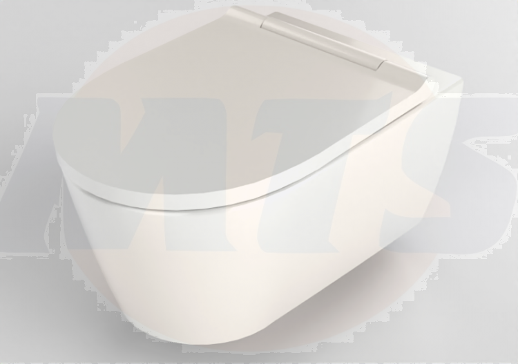 ONE wall-hung WC, washdown, shrouded, TurboFlush, with WC seat  500.201.01.1