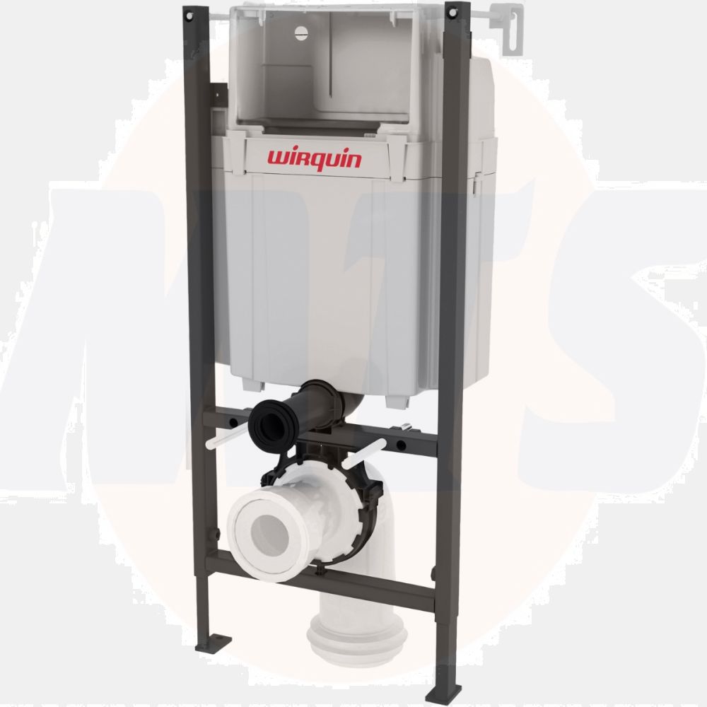 Wirquin Initio 0 8m WC frame only without push plate 50120511