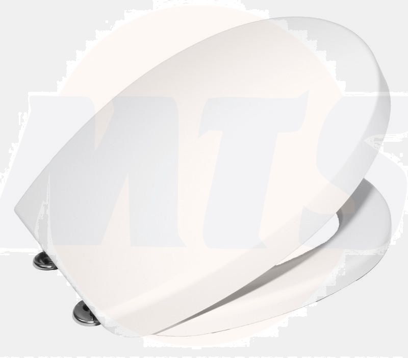 VALADARES 50254000 DURIUS Toilet Seat and Cover in White - Stylish Bathroom Upgrade