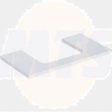 Geberit ONE washtop, central cut-out, for lay-on washbasin: B=75cm, H=3cm, T=47cm, sand grey / high-gloss coated  505.282.00.4