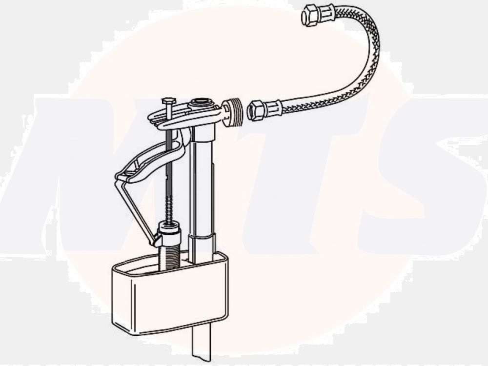 MEPA Filling Valve Set (Concealed Cistern) 590734 590 734