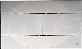 Ideal Standard Spares Slim Satin Chrome Mechanical Flushplate for In-wall system -VV659046