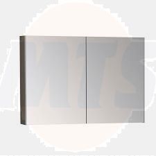 The Vitra Basis Cabinet Mirror features a sleek and modern design, perfect for enhancing any bathroom space. Its minimalist aesthetic is complemented by a functional layout, providing both style and practicality. The mirror is designed to reflect light an