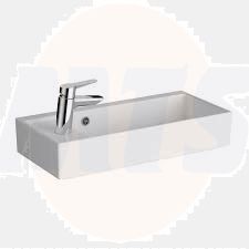 Vitra ArchiPlan Bowl Sink with Faucet Hole on the Left  60x28 cm 7408B003-0028