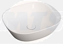 Vitra Plural Square Low Bowl Sink  45cm 7810B403-0016