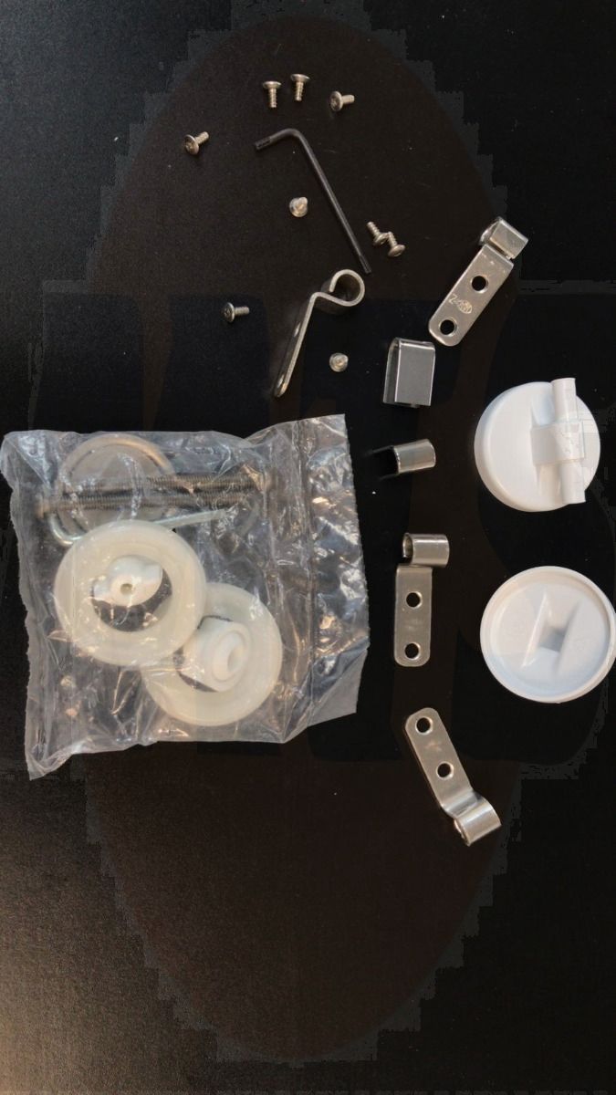 Plastic Hinge Set 7K0801 096768 / 3307590315574