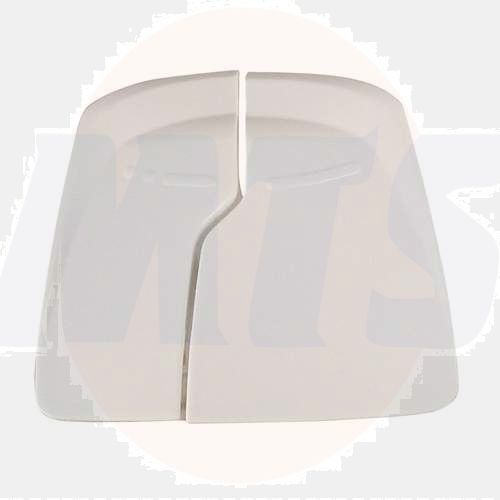 Wisa Series 500 pushbutton for Cistern 500 new model, white 8050411801