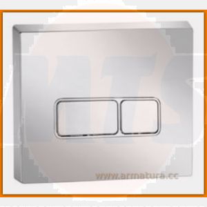 The flush toilet AZZURRO PROFIT VALSIR VS0828541 Flush Plate CHROME 828541- MODEL HAS BEEN UPDATED LAST IMAGE WILL BE SENT