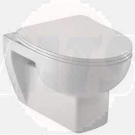 JACOB DELAFON ODEON TOILET SEAT COVER P 8407K-00 STANDARD CLOSE SEAT ORIGINAL IN WHITE