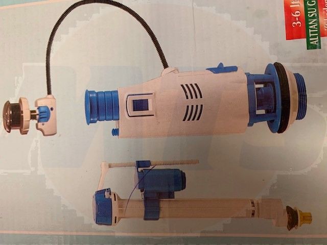 Vitra Toilet Cistern / tank Flush Valve and inlet valve 330-1010 / 8693405215074