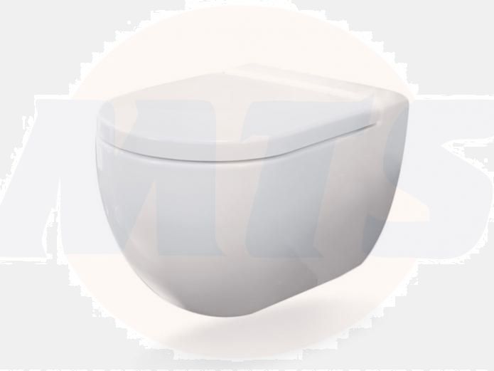 Axa Uno Soft Close Quick Release Toilet Seat 9503515, Axa One RG6105W Replacement Seat Buffer Set - BF6105EA1