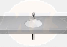 Roca  Foro under-countertop basin 410mm ø - 0 taphole A327884000