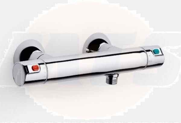 Roca  Victoria-T wall-mounted thermostatic bath-shower mixer (no kit provided with valve) A5A1E18C00