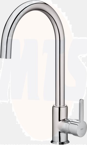 Roca  CARELIA DECK MOUNTED SINK MIXER HIGH SPOUT A5A848AC0K