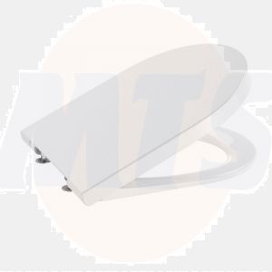 Roca Inspira ROUND  Soft-closing compact SUPRALIT seat and cover for toilet A80152C00B / 8433290460131