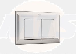 Roca Plate L1 operating panel - chrome finish A890086001