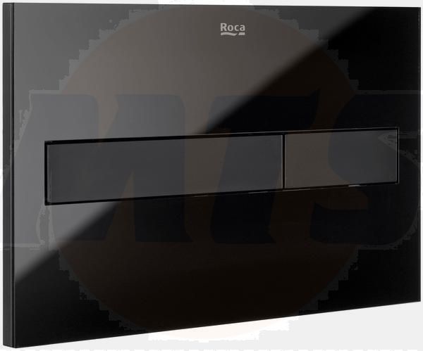 Roca  PL7 operating panel - black with glass finish A890088308