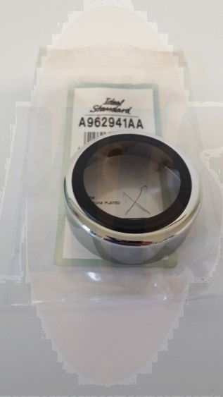 A962941AA Class escutcheon used in A1165AA Class single lever one taphole basin mixer with pop-up waste with chrome lever