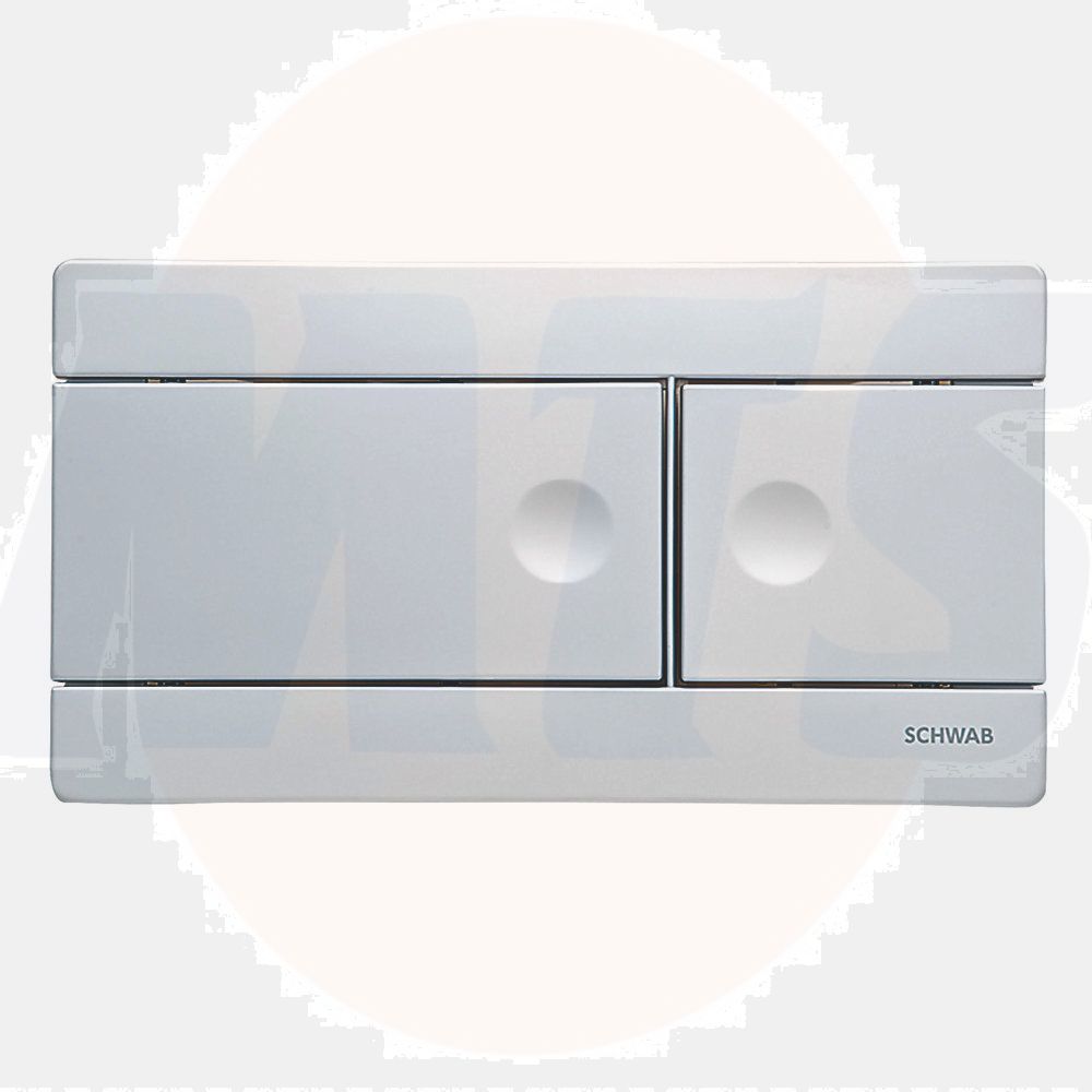 SCHWAB LINE 360164 DUAL-FLUSH FLUSHING PLATE MATT CHROME