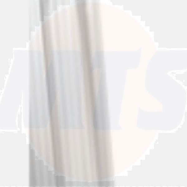 Croydex AF286122 White Woven Stripe Curtain