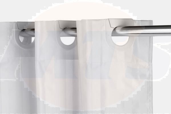 Croydex AF289122 1800x800 Curtain White Regency