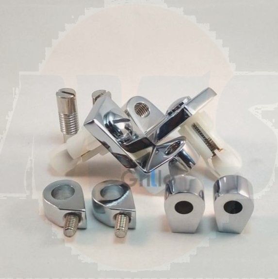 Roca Liberty Toilet Seat Hinges Chrome AI0006200R / 8433290304251