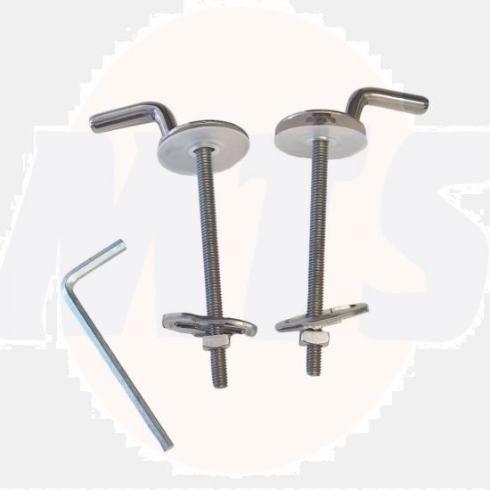 Roca  Seat Hinge Kit for Debba Round Hinges  AI0020500R