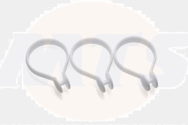 Croydex AK142222 Curtain Rings (12 Pack) Wht