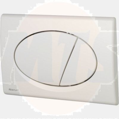 Alca plast WHITE M70 Flush Plate
