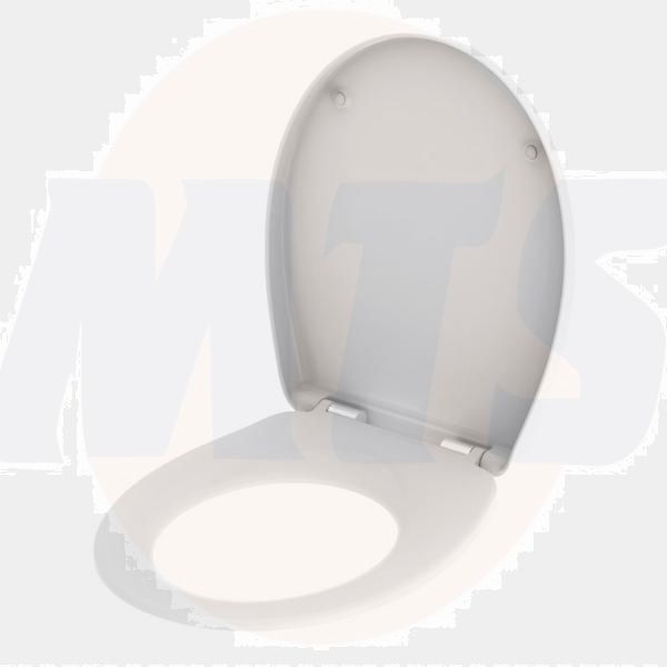 Twyford AR7915WH Alcona Toilet Seat & Cover Standard Close Fittings