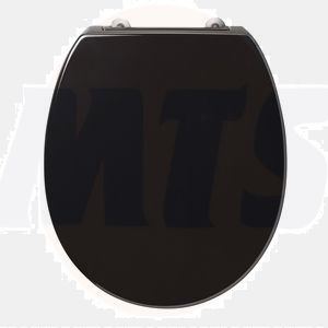 Armitage Shanks Contour 21 S405866 Standard Toilet Seat & Cover Black 5017830383338