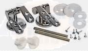 Armitage Shanks Toilet Seat Spares  Reflections/Traditional Seat Hinge Set  for Wooden Seats E5650AA / 8053259912848