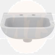 Armitage Shanks Portman 21 400mm Vanity Basin 2 Tap Holes